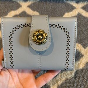 Dusty blue women’s wallet New